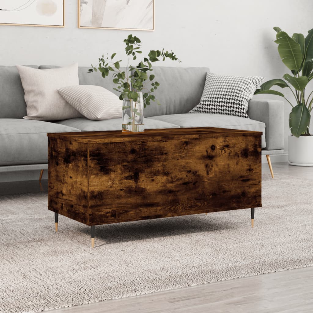 Couchtisch Räuchereiche 90×44,5×45 cm Holzwerkstoff