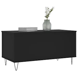 Konferenční stolek černý 90 x 44,5 x 45 cm kompozitní dřevo - obrázek 4