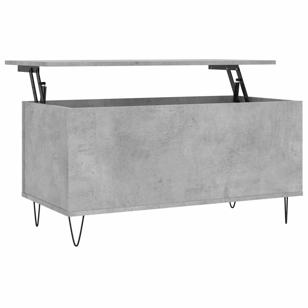 vidaXL Konferenční stolek betonově šedý 90x44,5x45 cm kompozitní dřevo