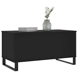 Konferenční stolek černý 90 x 44,5 x 45 cm kompozitní dřevo - obrázek 4