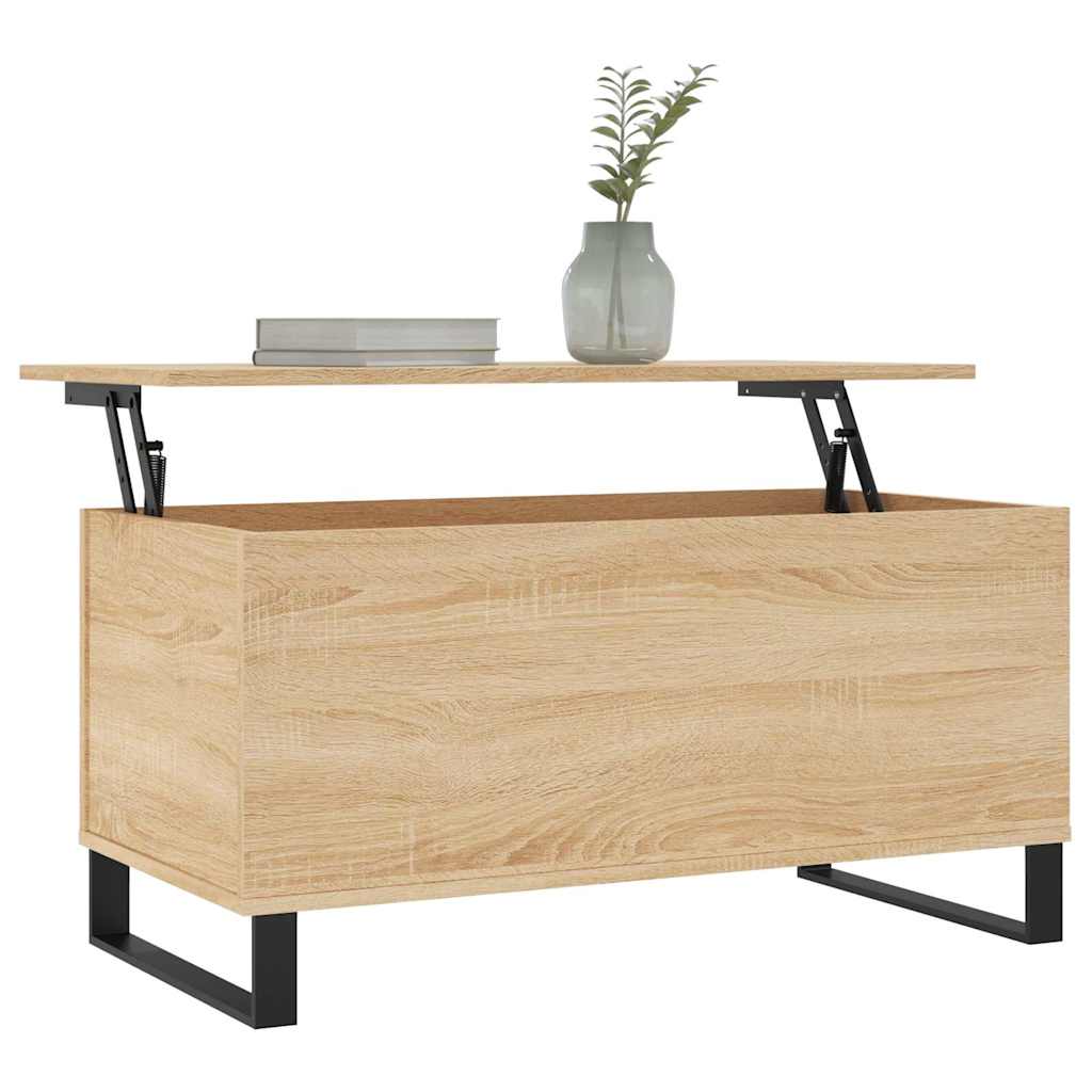 Thumbnail - vidaXL Couchtisch Sonoma-Eiche 90x44,5x45 cm Holzwerkstoff