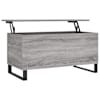 vidaXL kohvilaud, hall Sonoma tamm, 90 x 44,5 x 45 cm, tehispuit