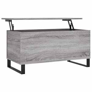 vidaXL kohvilaud, hall Sonoma tamm, 90 x 44,5 x 45 cm, tehispuit