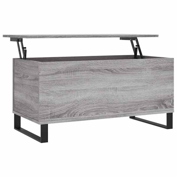 vidaXL kohvilaud, hall Sonoma tamm, 90 x 44,5 x 45 cm, tehispuit