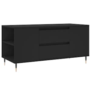 Konferenční stolek černý 102 x 44,5 x 50 cm kompozitní dřevo - obrázek 2