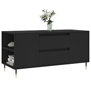 Konferenční stolek černý 102 x 44,5 x 50 cm kompozitní dřevo - obrázek 3