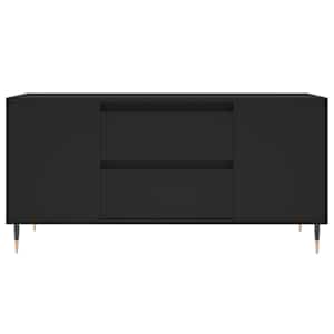 Konferenční stolek černý 102 x 44,5 x 50 cm kompozitní dřevo - obrázek 5
