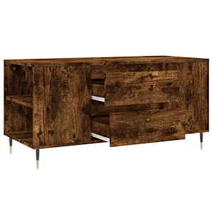 Konferenční stolek kouřový dub 102x44,5x50 cm kompozitní dřevo - obrázek 6