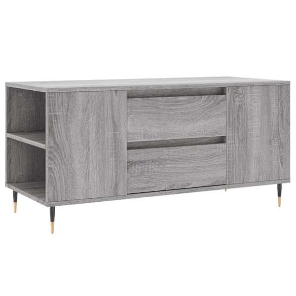 vidaXL kohvilaud, hall Sonoma tamm, 102 x 44,5 x 50 cm, tehispuit