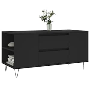 Konferenční stolek černý 102 x 44,5 x 50 cm kompozitní dřevo - obrázek 3