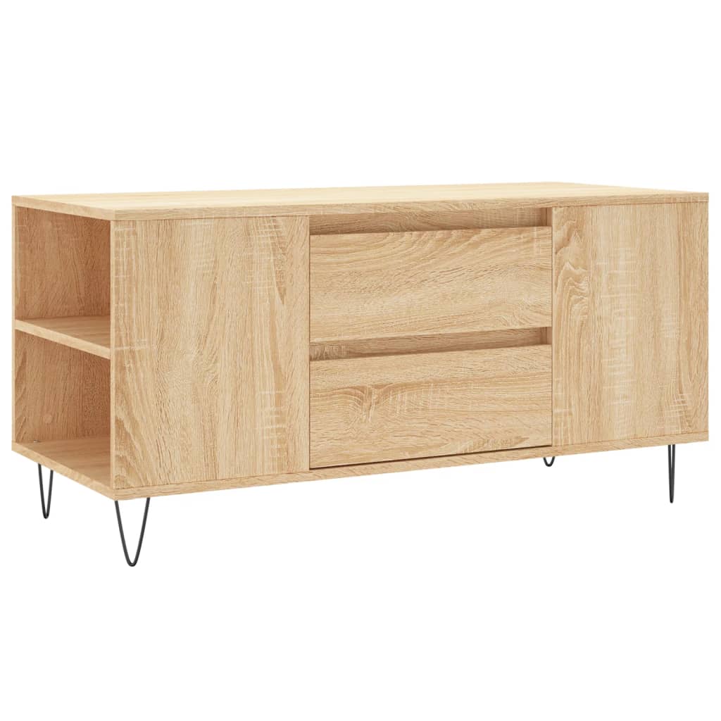 Levně vidaXL Konferenční stolek dub sonoma 102x44,5x50 cm kompozitní dřevo
