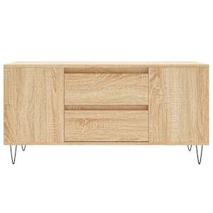 Konferenční stolek dub sonoma 102x44,5x50 cm kompozitní dřevo - obrázek 5