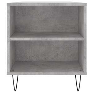 Konferenční stolek betonově šedý 102x44,5x50cm kompozitní dřevo - obrázek 7