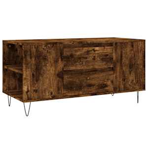 Konferenční stolek kouřový dub 102x44,5x50 cm kompozitní dřevo - obrázek 2