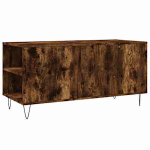 Konferenční stolek kouřový dub 102x44,5x50 cm kompozitní dřevo - obrázek 8