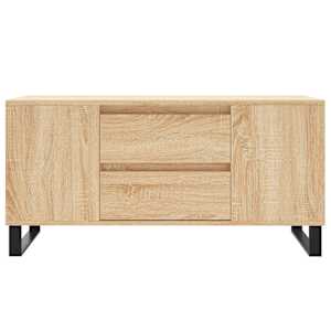 Konferenční stolek dub sonoma 102x44,5x50 cm kompozitní dřevo - obrázek 5