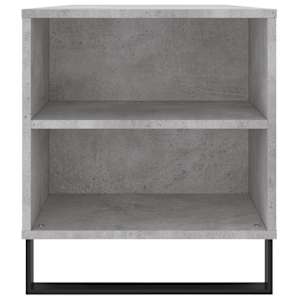 Konferenční stolek betonově šedý 102x44,5x50cm kompozitní dřevo - obrázek 7