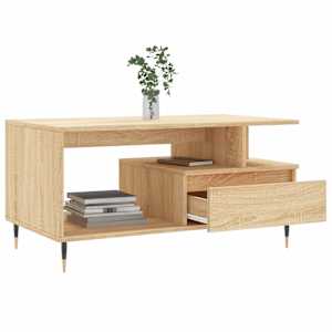 Konferenční stolek dub sonoma 90x49x45 cm kompozitní dřevo - obrázek 4