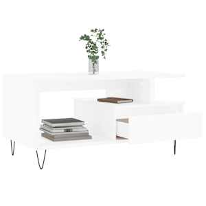 Konferenční stolek 90x49x45 cm kompozitní dřevo - obrázek 4