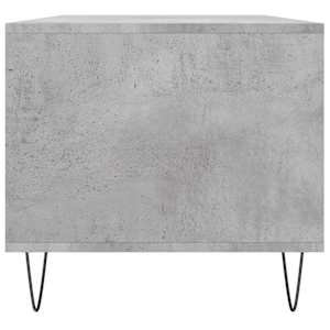 Konferenční stolek betonově šedý 90x49x45 cm kompozitní dřevo - obrázek 7