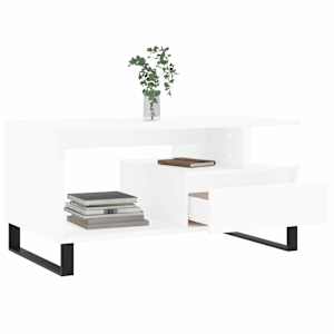 Konferenční stolek 90x49x45 cm kompozitní dřevo - obrázek 4