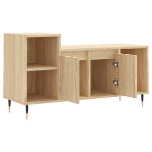 TV skříňka dub sonoma 100x35x55 cm kompozitní dřevo - obrázek 6