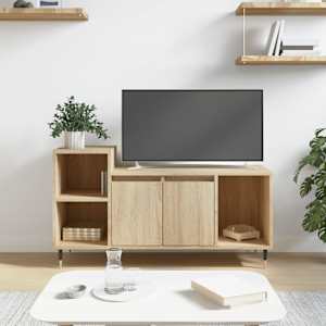 TV skříňka dub sonoma 100x35x55 cm kompozitní dřevo - obrázek 1