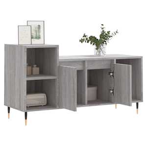 TV skříňka šedá sonoma 100x35x55 cm kompozitní dřevo - obrázek 4
