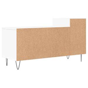 TV skříňka bílá 100x35x55 cm kompozitní dřevo - obrázek 8