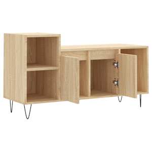 TV skříňka dub sonoma 100x35x55 cm kompozitní dřevo - obrázek 6