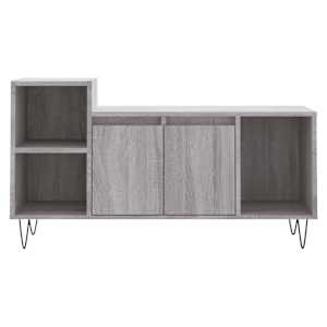 TV skříňka šedá sonoma 100x35x55 cm kompozitní dřevo - obrázek 5
