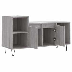 TV skříňka šedá sonoma 100x35x55 cm kompozitní dřevo - obrázek 6