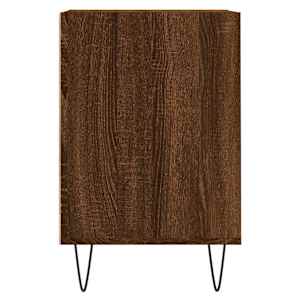 TV skříňka hnědý dub 100x35x55 cm kompozitní dřevo - obrázek 7