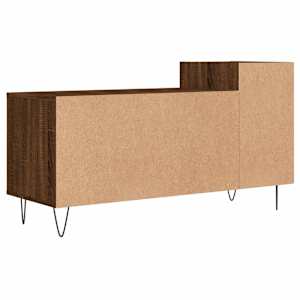 TV skříňka hnědý dub 100x35x55 cm kompozitní dřevo - obrázek 8