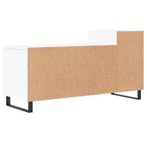TV skříňka bílá 100x35x55 cm kompozitní dřevo - obrázek 8