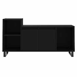 TV skříňka černá 100x35x55 cm kompozitní dřevo - obrázek 5