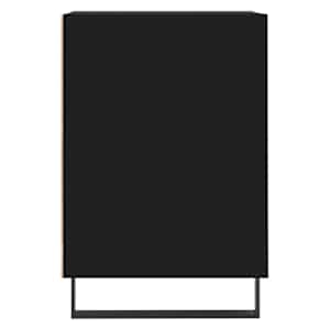 TV skříňka černá 100x35x55 cm kompozitní dřevo - obrázek 7