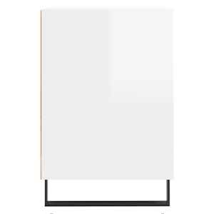 TV skříňka bílá s vysokým leskem 100x35x55 cm kompozitní dřevo - obrázek 7