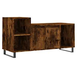 TV skříňka kouřový dub 100x35x55 cm kompozitní dřevo - obrázek 2