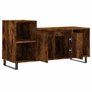 TV skříňka kouřový dub 100x35x55 cm kompozitní dřevo - obrázek 6