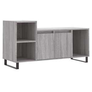 TV skříňka šedá sonoma 100x35x55 cm kompozitní dřevo - obrázek 2
