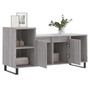 TV skříňka šedá sonoma 100x35x55 cm kompozitní dřevo - obrázek 4