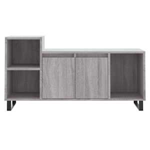 TV skříňka šedá sonoma 100x35x55 cm kompozitní dřevo - obrázek 5