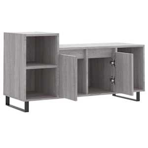 TV skříňka šedá sonoma 100x35x55 cm kompozitní dřevo - obrázek 6