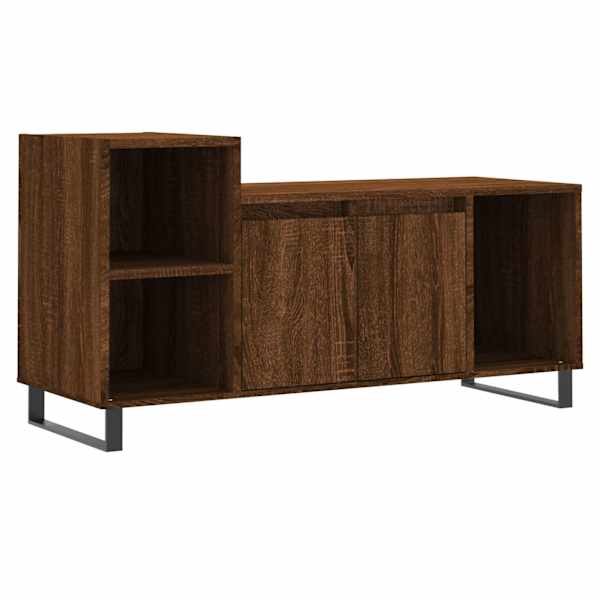 vidaXL telerikapp, pruun tamm, 100 x 35 x 55 cm, tehispuit
