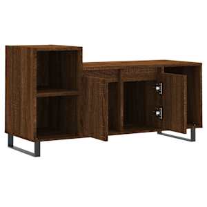 TV skříňka hnědý dub 100x35x55 cm kompozitní dřevo - obrázek 6