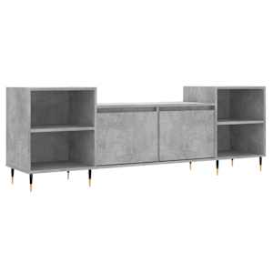 TV skříňka betonově šedá 160x35x55 cm kompozitní dřevo - obrázek 2
