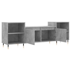 TV skříňka betonově šedá 160x35x55 cm kompozitní dřevo - obrázek 6