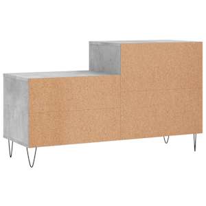 Botník betonově šedý 102x36x60 cm kompozitní dřevo - obrázek 6