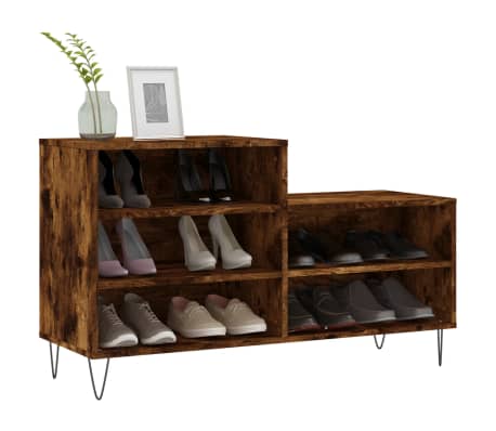 vidaXL Ormarić za cipele boja hrasta 102x36x60 cm konstruirano drvo